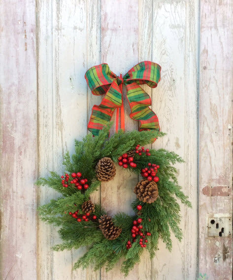 Classic Christmas Natural Wreath