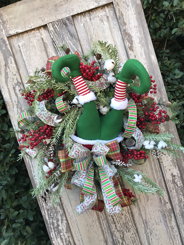 Whimsical Elf Wreath