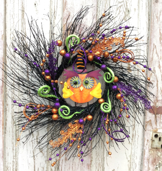 Halloween Wreath Spooky Halloween