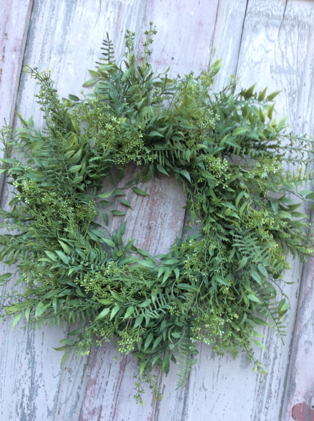 Mixed Greenery Wreath