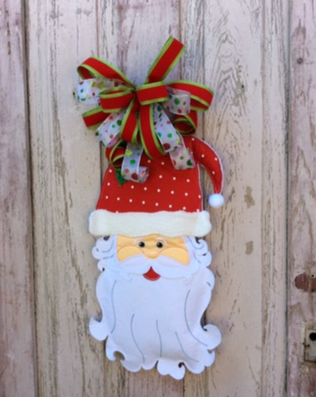Santa Door Hanger Swag