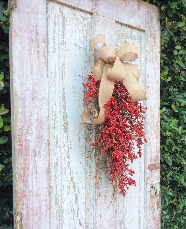 Christmas Red Berry Wreath