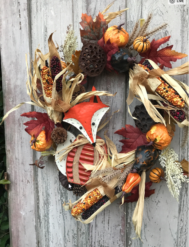 Fox Wreath