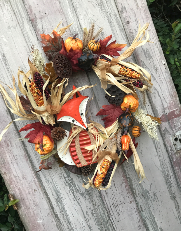 Fox Wreath